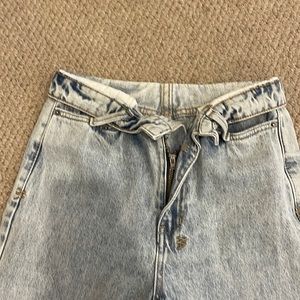 Ksubi fold over jean size 24